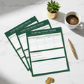 30-Day Daily Budget Tracker