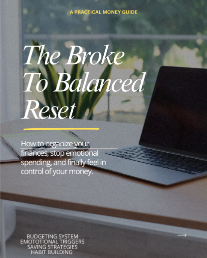 The Broke To Balanced Reset